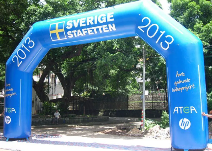 full digital printing arch 6x3m arch front (1)